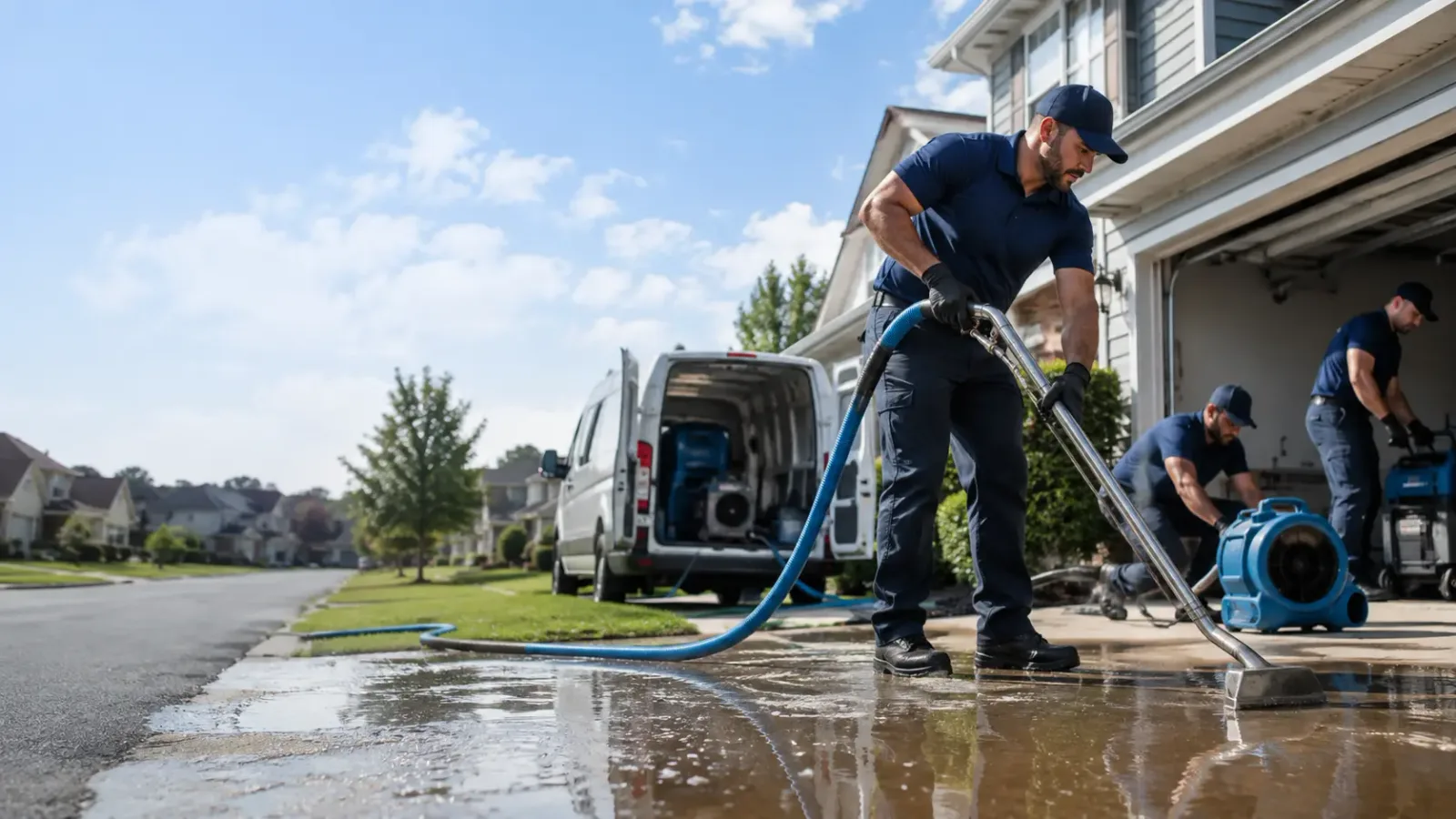 Flood Damage Restoration in Jbphh, HI